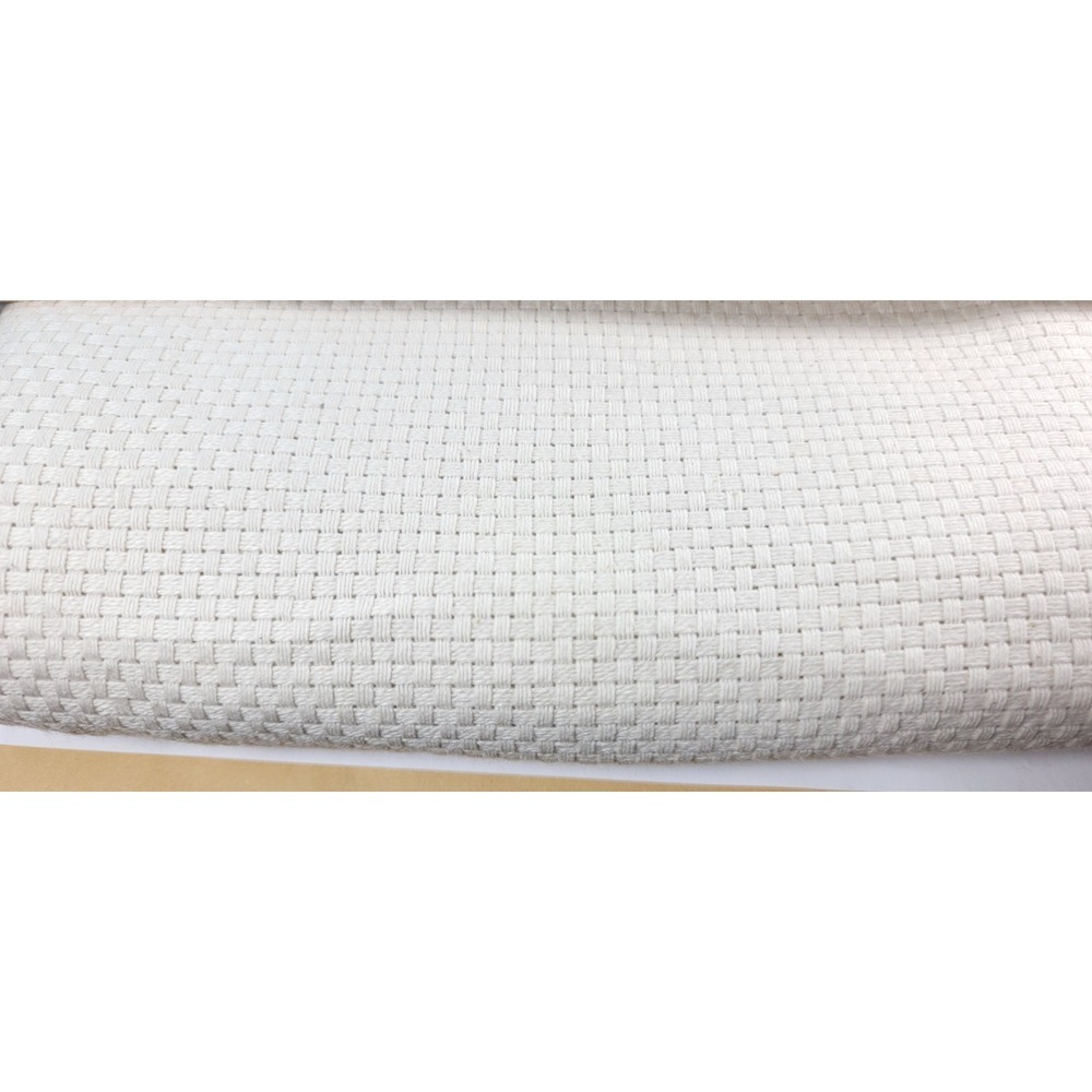 Monks Cloth Fabric 100% Cotton 4x4 Weave/8 Or 9 Count Natural Unwashed 2.5 Yd - Picture 4 of 10